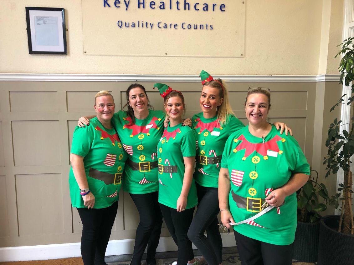 Elf Day At Victoria House Care Centre - 7th December 2018: Key Healthcare is dedicated to caring for elderly residents in safe. We have multiple dementia care homes including our care home middlesbrough, our care home St. Helen and care home saltburn. We excel in monitoring and improving care levels.